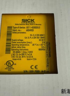 德国SICK安全继电器UE11-4DX3D35 全新原装议价商品