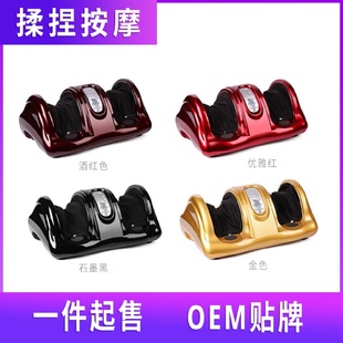 可做共享商用小腿部足部按摩器加热揉捏脚底足疗机多功能美腿仪