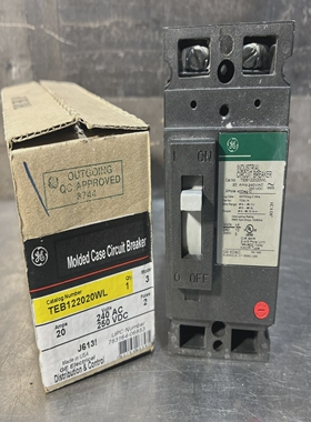 GeneralElectricIndustrial20AmpCircuitBreakerTEB122020W