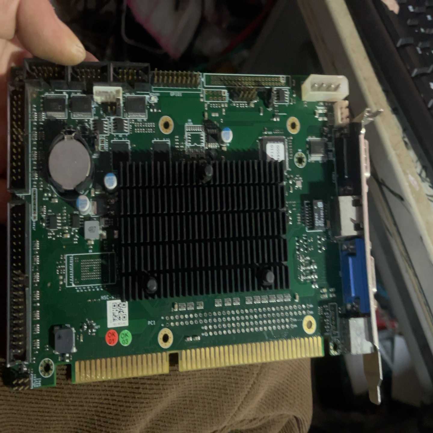 HSC-9123-V0.2 工控半长卡 实物图 现~询价