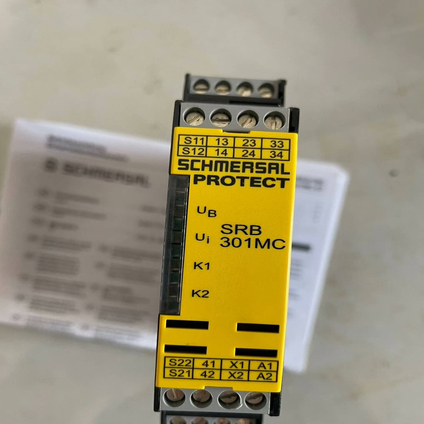 询价全新德国进口施迈赛安全继电器SRB301MC-24VSR