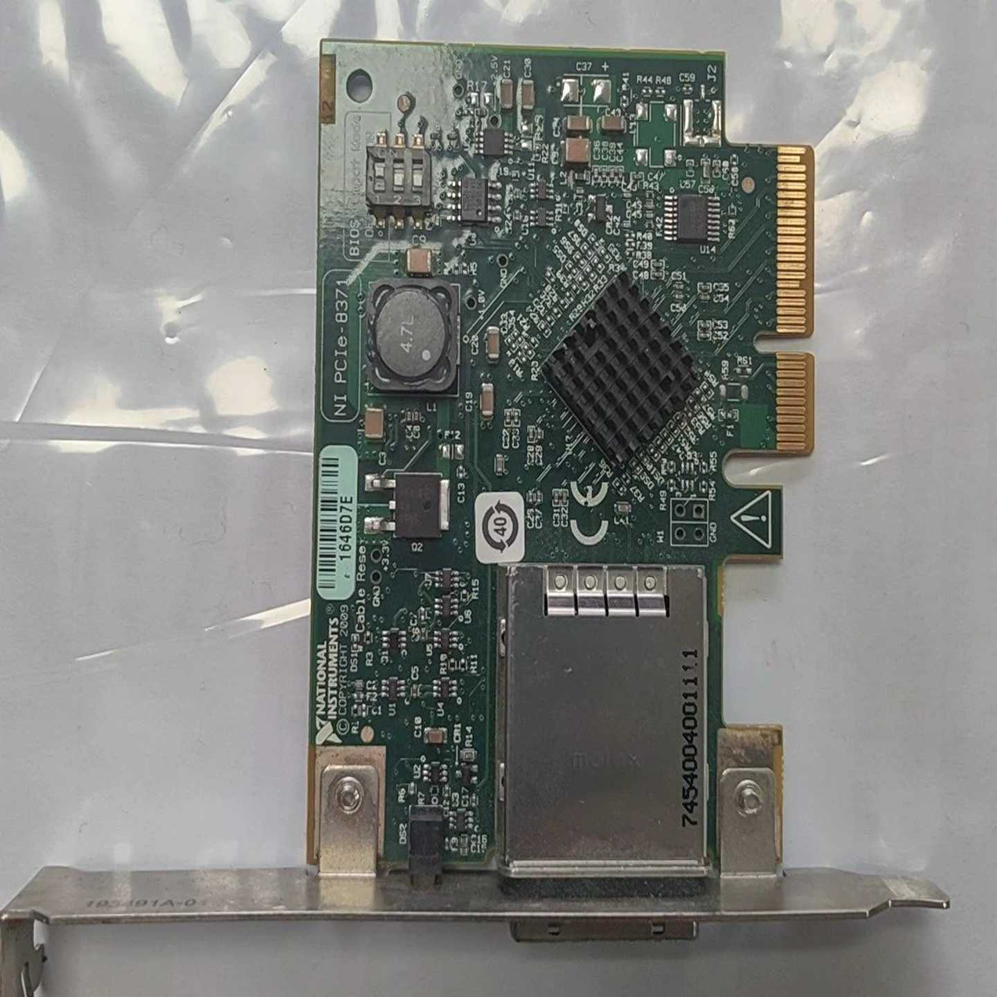 电脑采集卡NIPCIe-8371，功能OK，成色好，议价