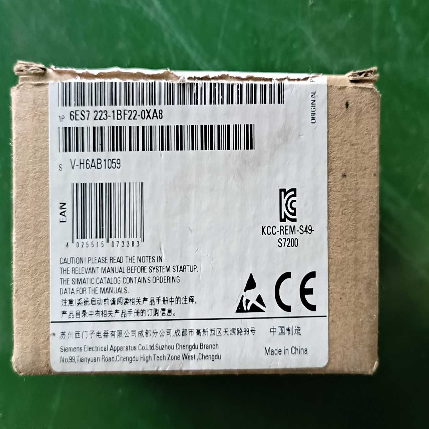 6ES7 223-1BF22-0XA8  PLC模块~询价