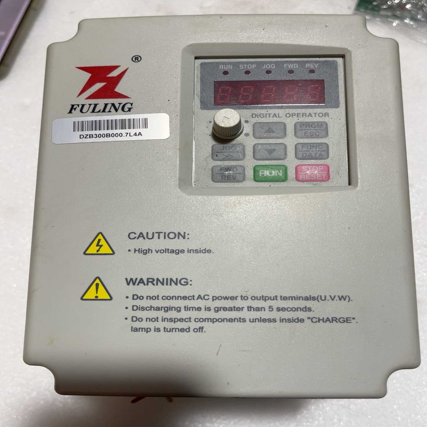 富凌变频器DZB300B000.7L4A一台0.75kw3询价