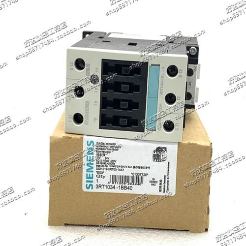 3RT1034-1BB40西门子接触器3RT1034-1B..0DC24V现货正品全新