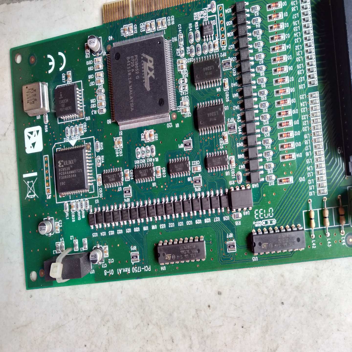 研华工业工控机采集卡PCI-1750数据卡。询价