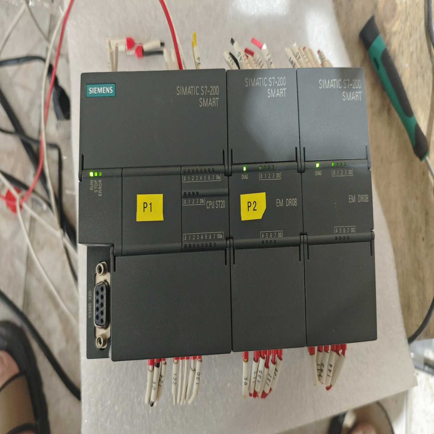 询价西门子S7-200SMARTPLC主机一套，型号CPU