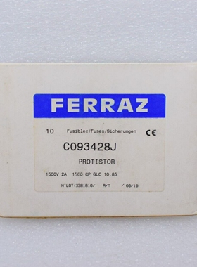 FERRAZC934281500CPGLC10X852APROTISTOR1500V2AC09342