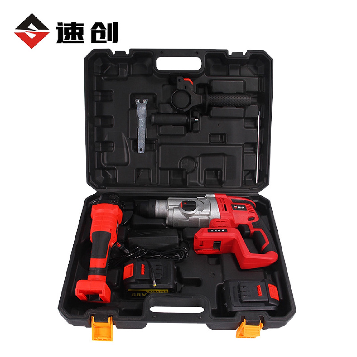 供应电动工具组合套装两件套角磨冲击钻家用电镐