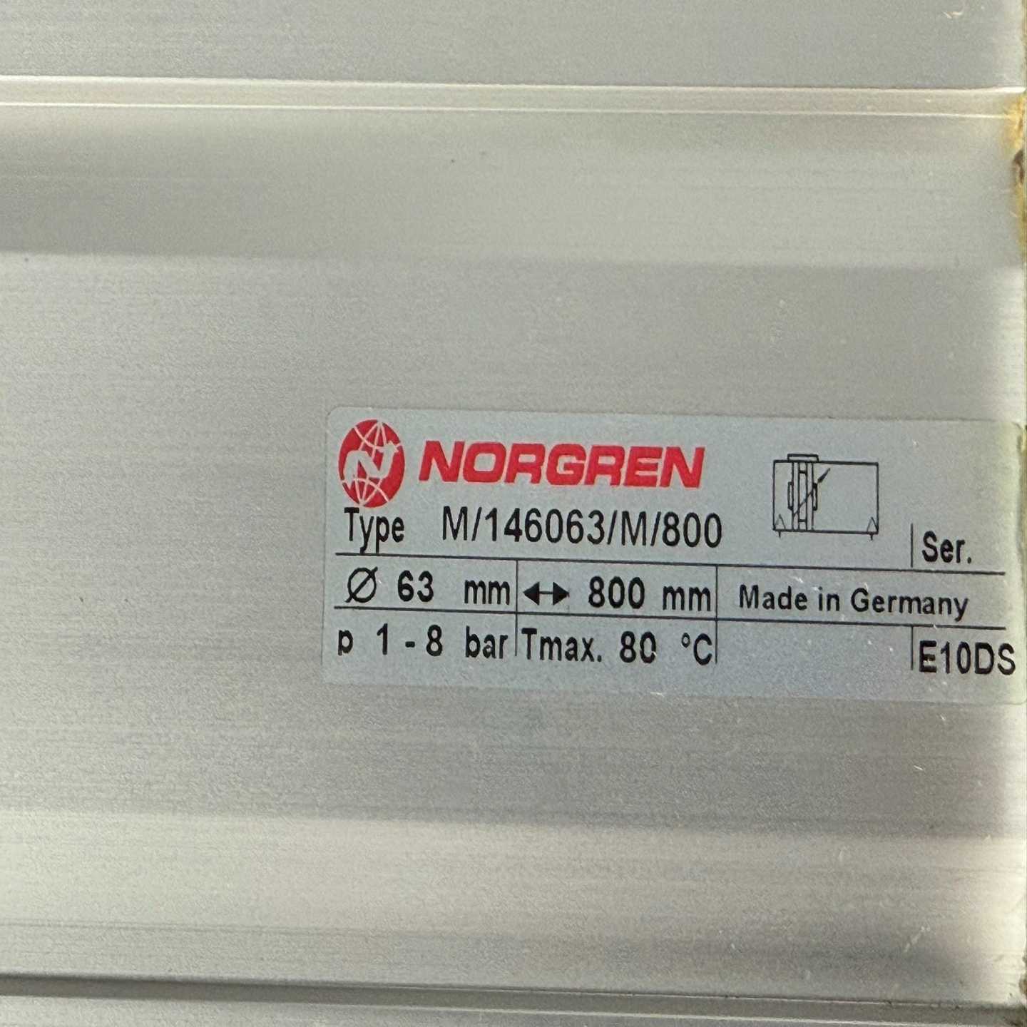 诺冠NORGREN无杆气缸M/146063/M/800，德国议价