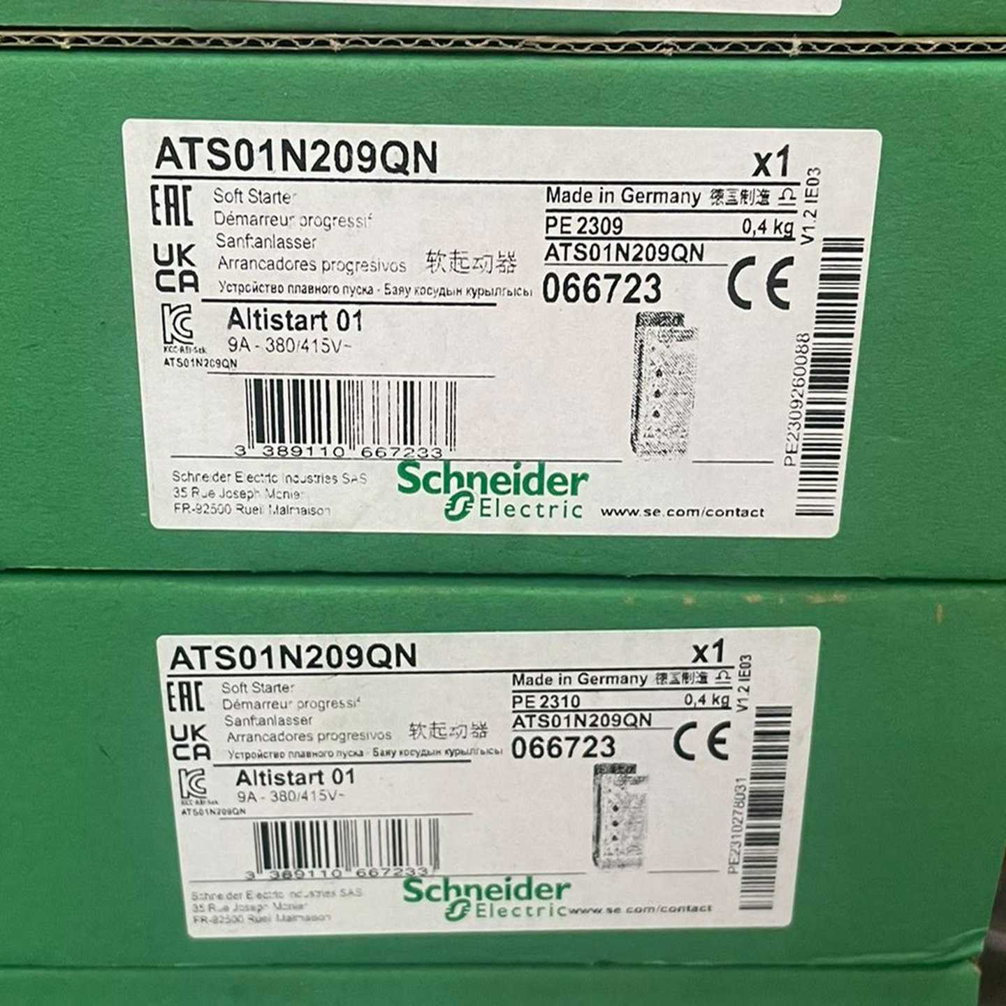 【议价】ATS01N209QN软启动器质保一年适用