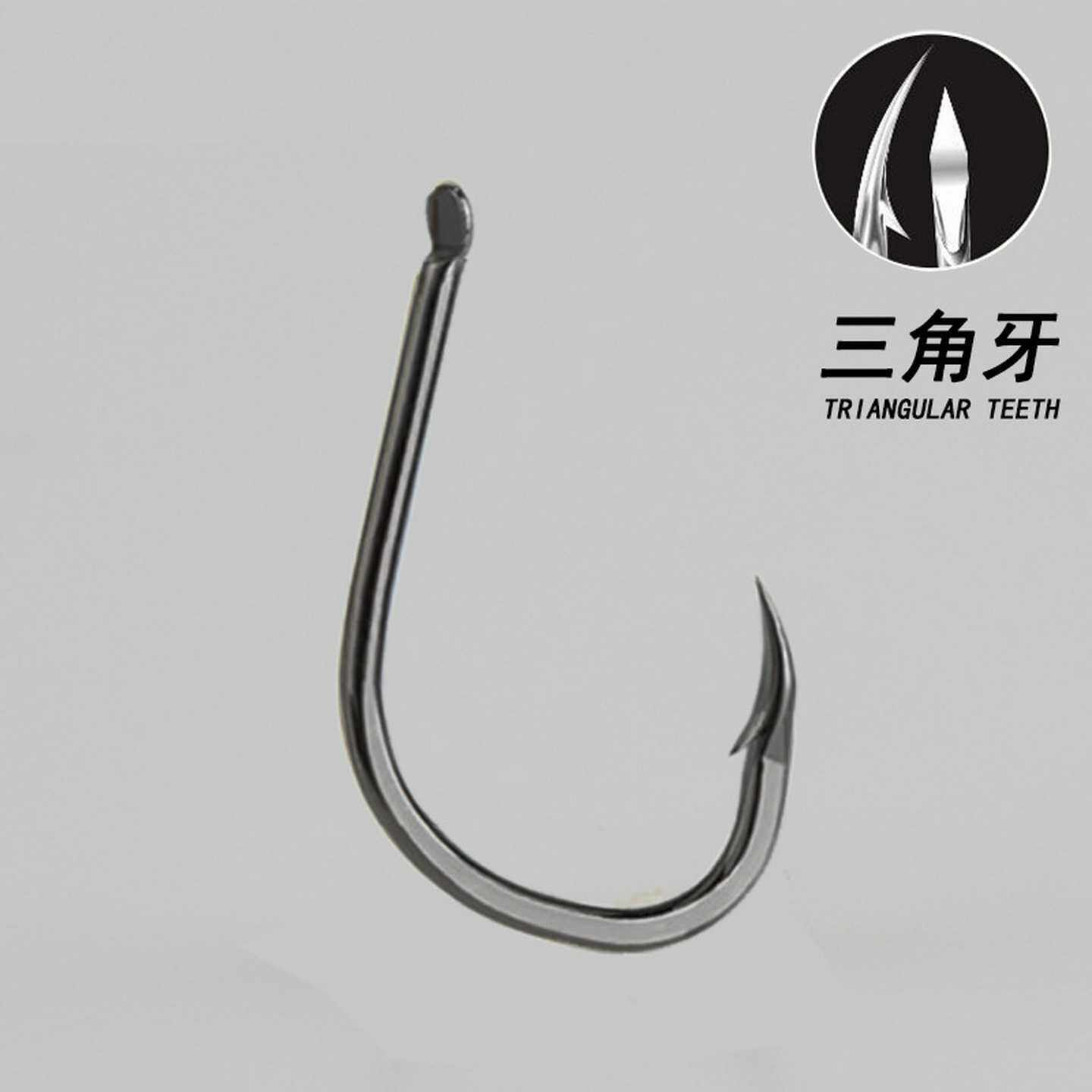 鱼钩鬼牙500枚装散装伊豆鱼钩鬼牙高碳钢材制作