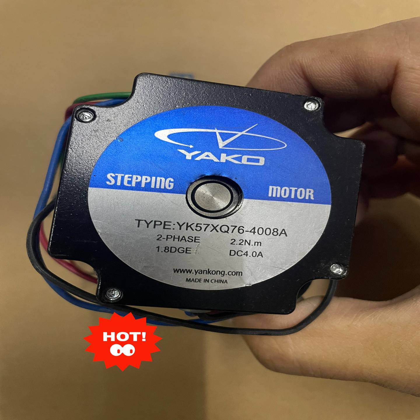 【议价】YAKOTEC/研控YK57XQ76-4008A，步进电机适用