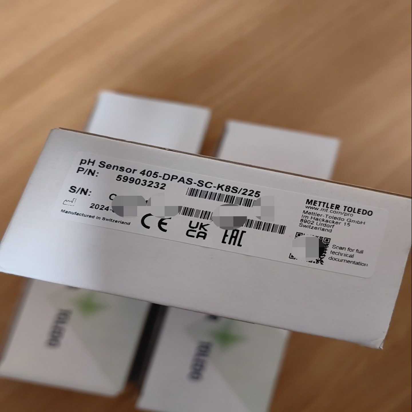 全新梅特勒托利多pH电极405-DPAS-SC-K8S/2--议价商品