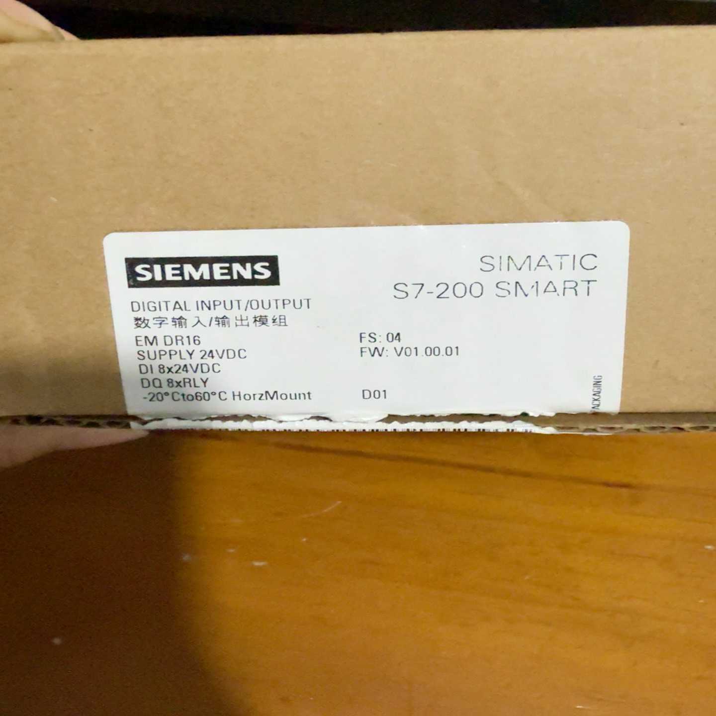 询价西门子SMART扩展模块EM-DR16，6ES7288-2D