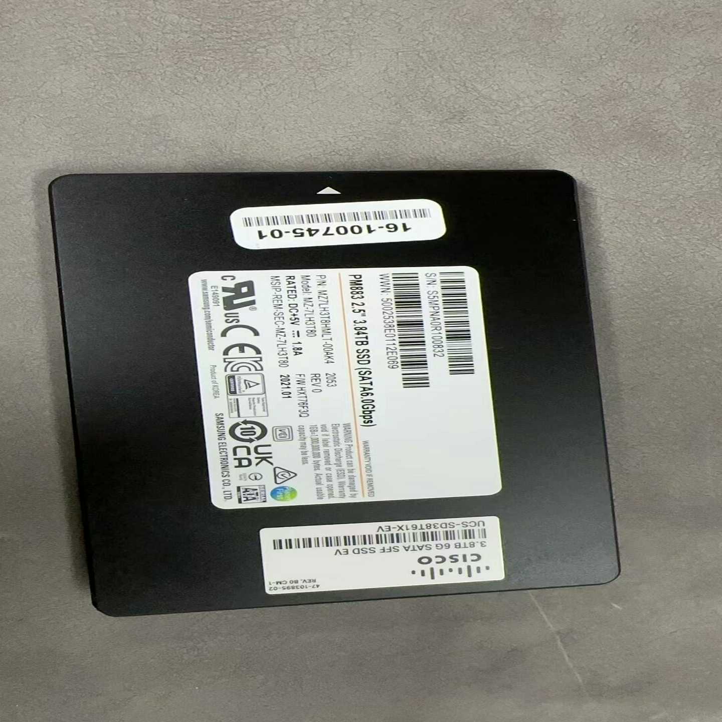 现货40个2.5寸Samsung三星pm883--议价商品