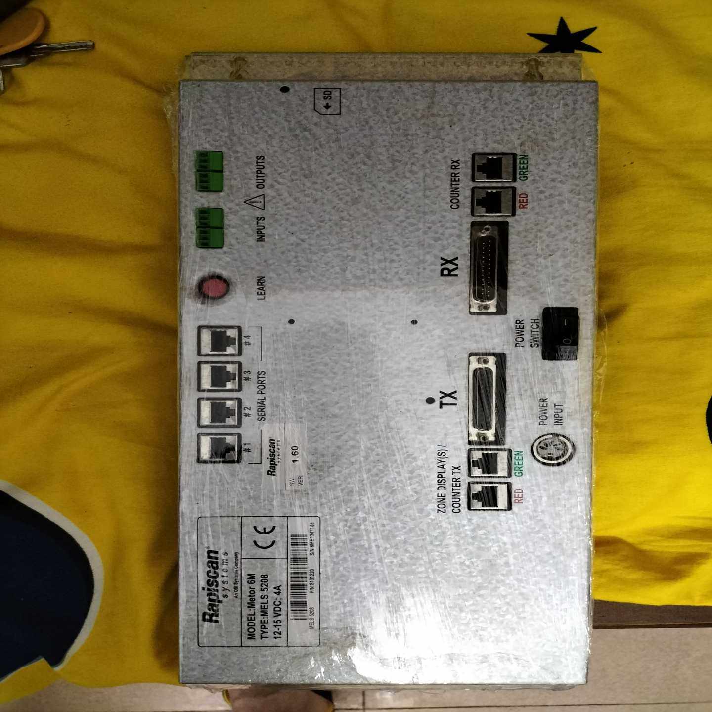 咨询-RaPiscanMetor6M安检门控制