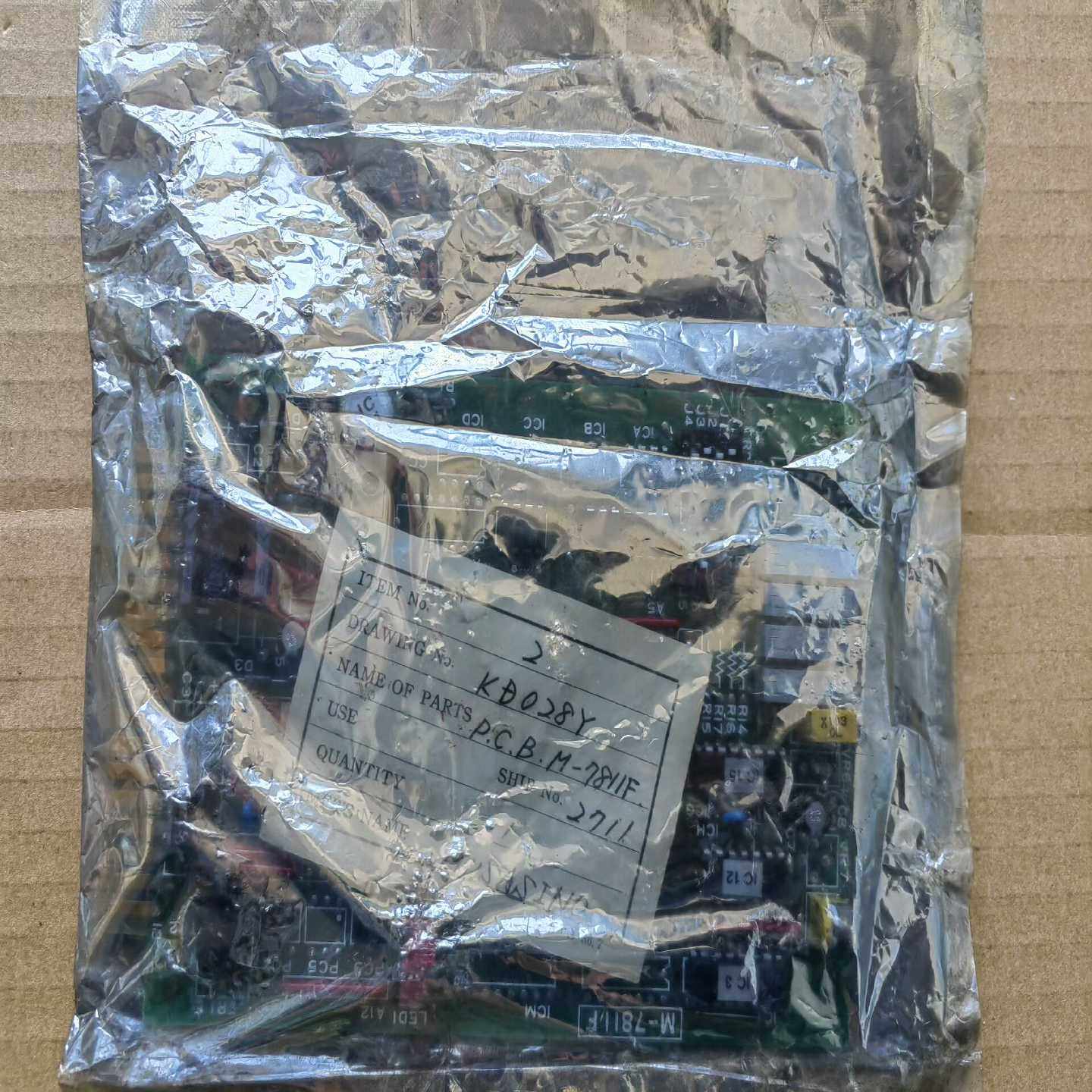 议价Musasino M-7811F 电路板，如图实物拍摄，新