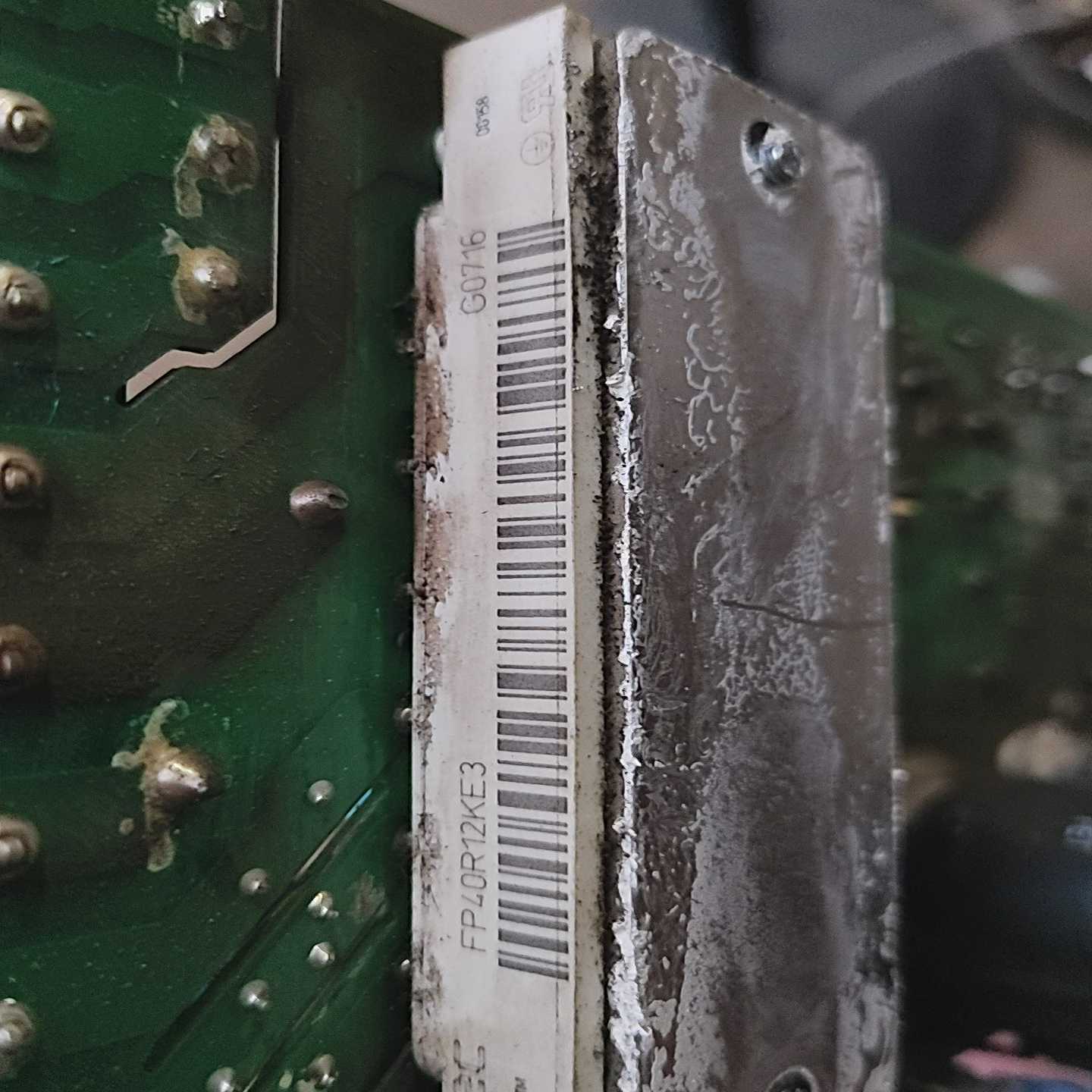 EUPEC变频器模块FP40R12KE3，实物拍摄，成色如图--议价商品