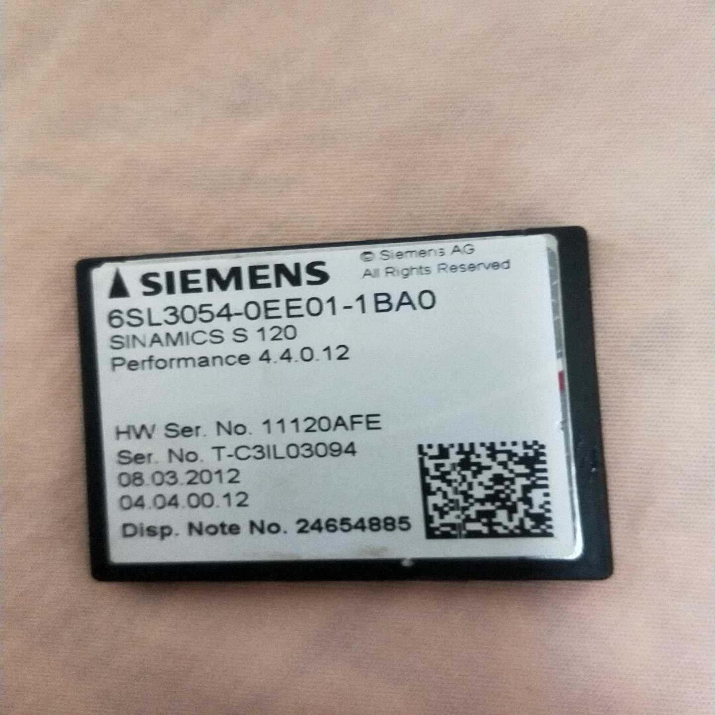 西门子CU320卡6SL3054-0EE01-1BA0一张5--议价商品