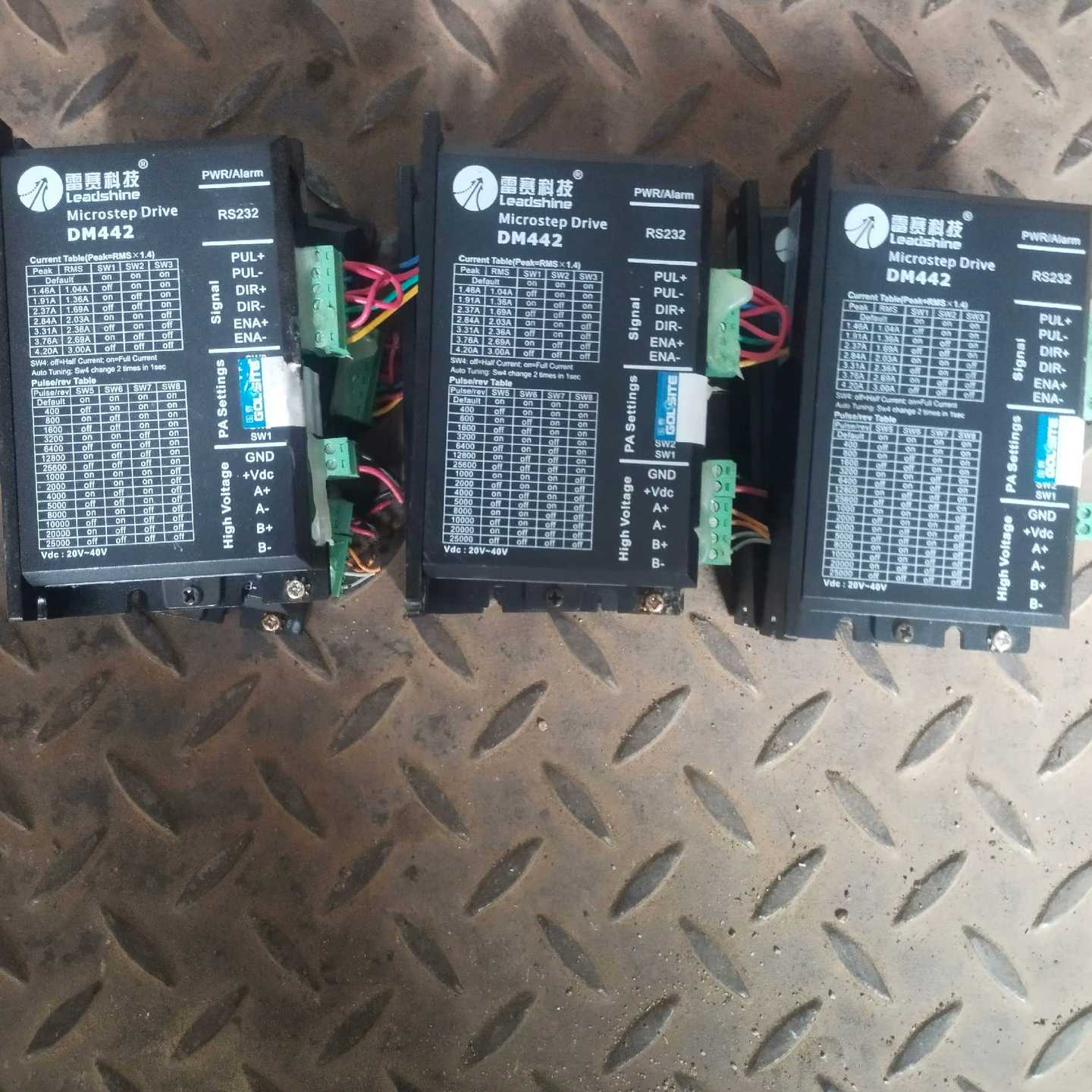 寻..雷赛DM442步进驱动器，两相带信号，成色新！