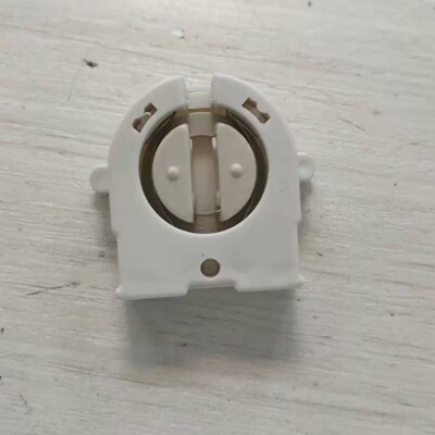 灯具配件T8T5格栅灯脚支架日光灯灯座灯头老式弹簧旋转厂家直销