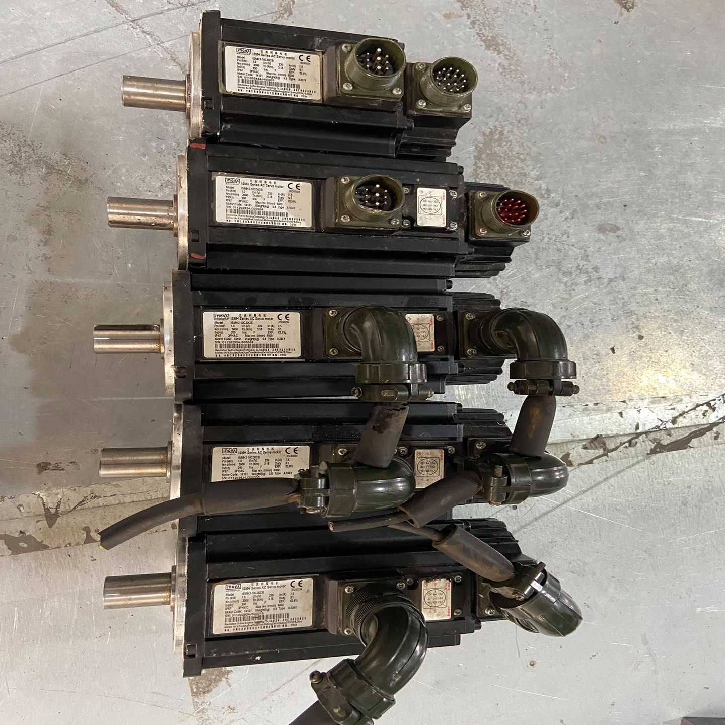 汇川1kw交流伺服电机ISMH2-10C30CB，A334Y（佳毅工控）