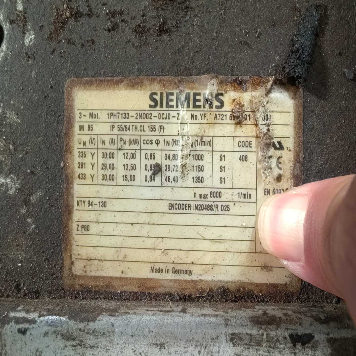 议价1PH7133-2END02-0CJ0-Z西门子主轴伺服电机，现货/维修