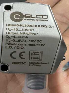 宜科激光测距传感器OSM40-KL800CBLIU6Q12.一议价商品