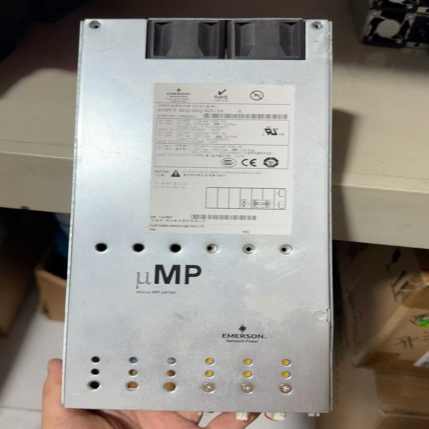 EMERSON艾默生电源,型号uMP1T-S2Q-S2Q-S--议价商品