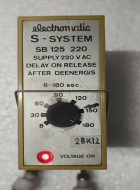ElectromaticS-systemSB125220延迟释放220VSB125220免运