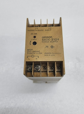 OMRONS82K-2124POWERSUPPLY24VDC0.6AS82K2124