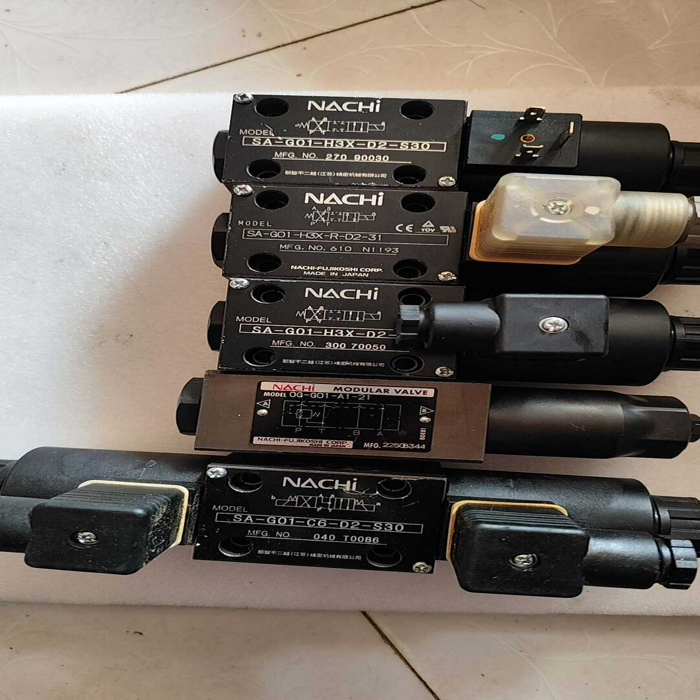 NACHI不二越减压阀OG-G01-A1-21询价