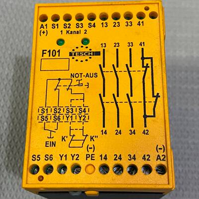 TESCH德国安全继电器F101x0407400004询价