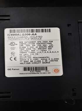 GEFANUC，IC695ALG306-AA询价