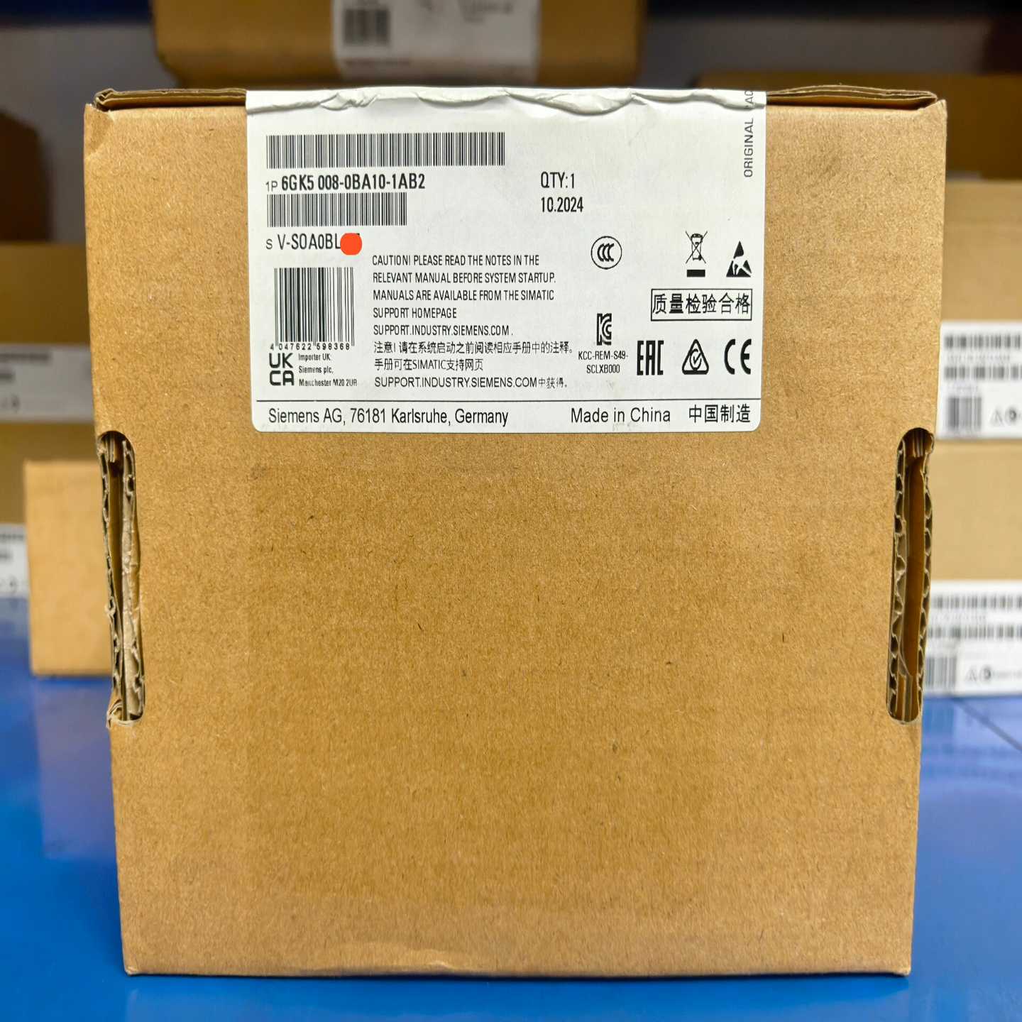 6GK5008-0BA10-1AB2西门子S年原装原标