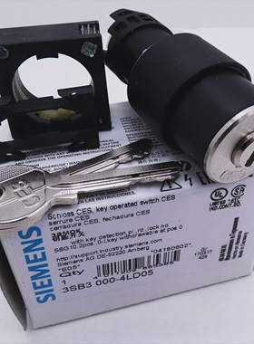 Siemens3SB3000-4LD05E-Stand:05Schlsselschalter-unused