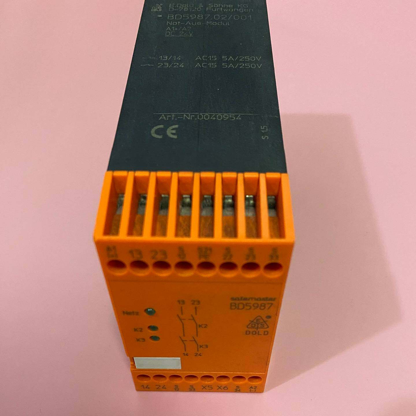 DOLD多德安全继电器BD5987.02/001DC2询价