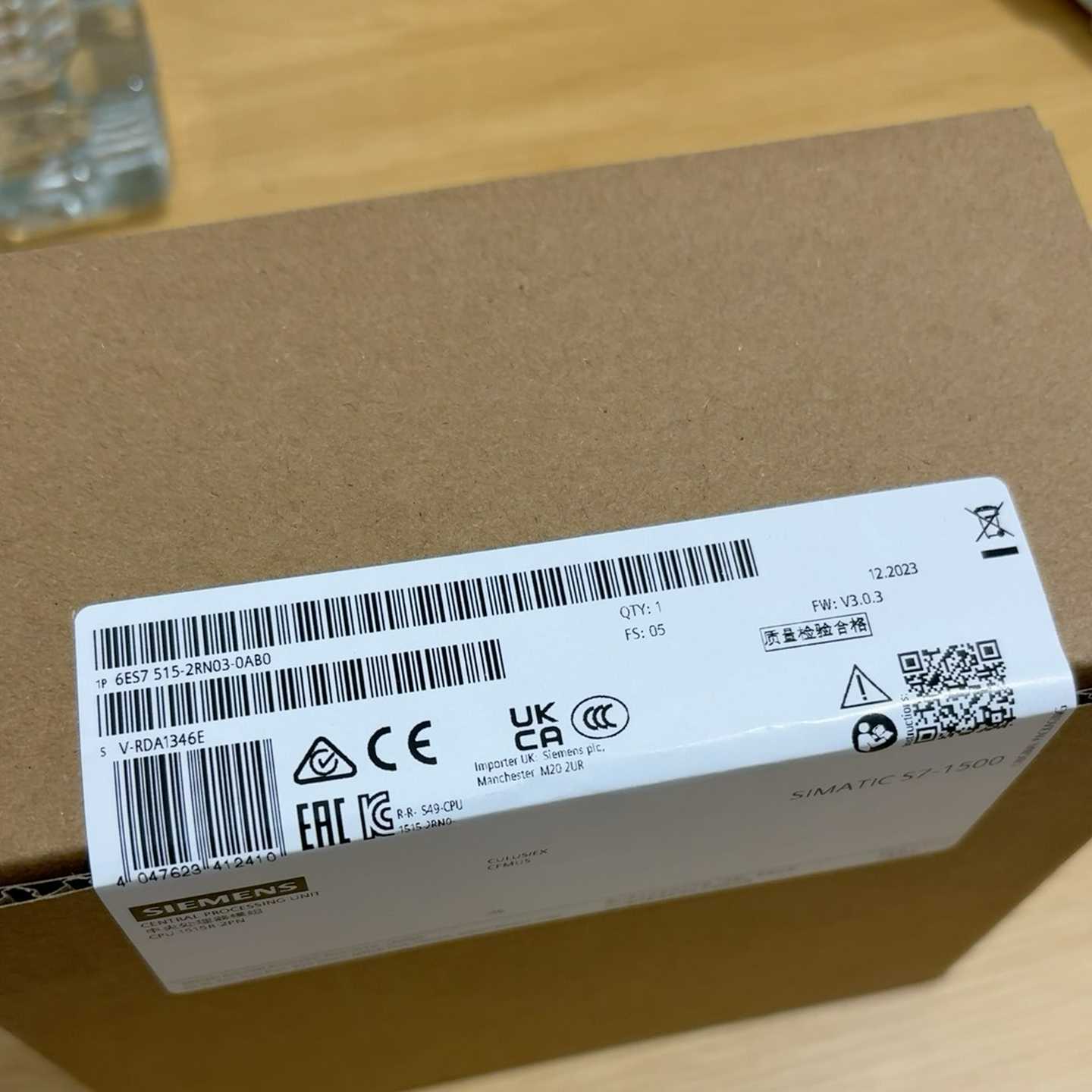 中央处理器6es7515-2rn03-0ab0询价