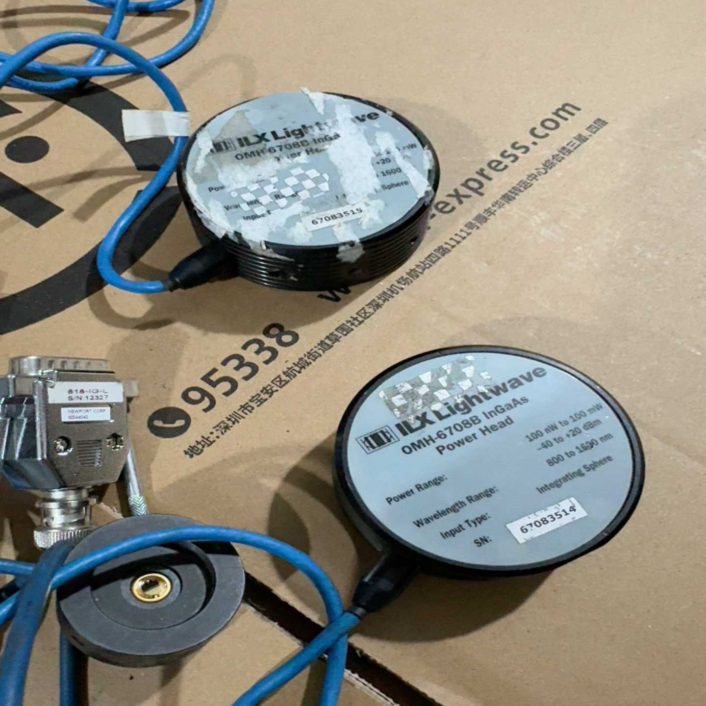 （议价）Newport/纽波特OMH-6708B硅探测器光功率测量头