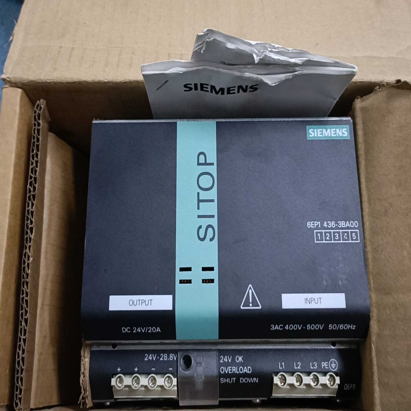 #PLC电源模块6EP1436-3BA00询价