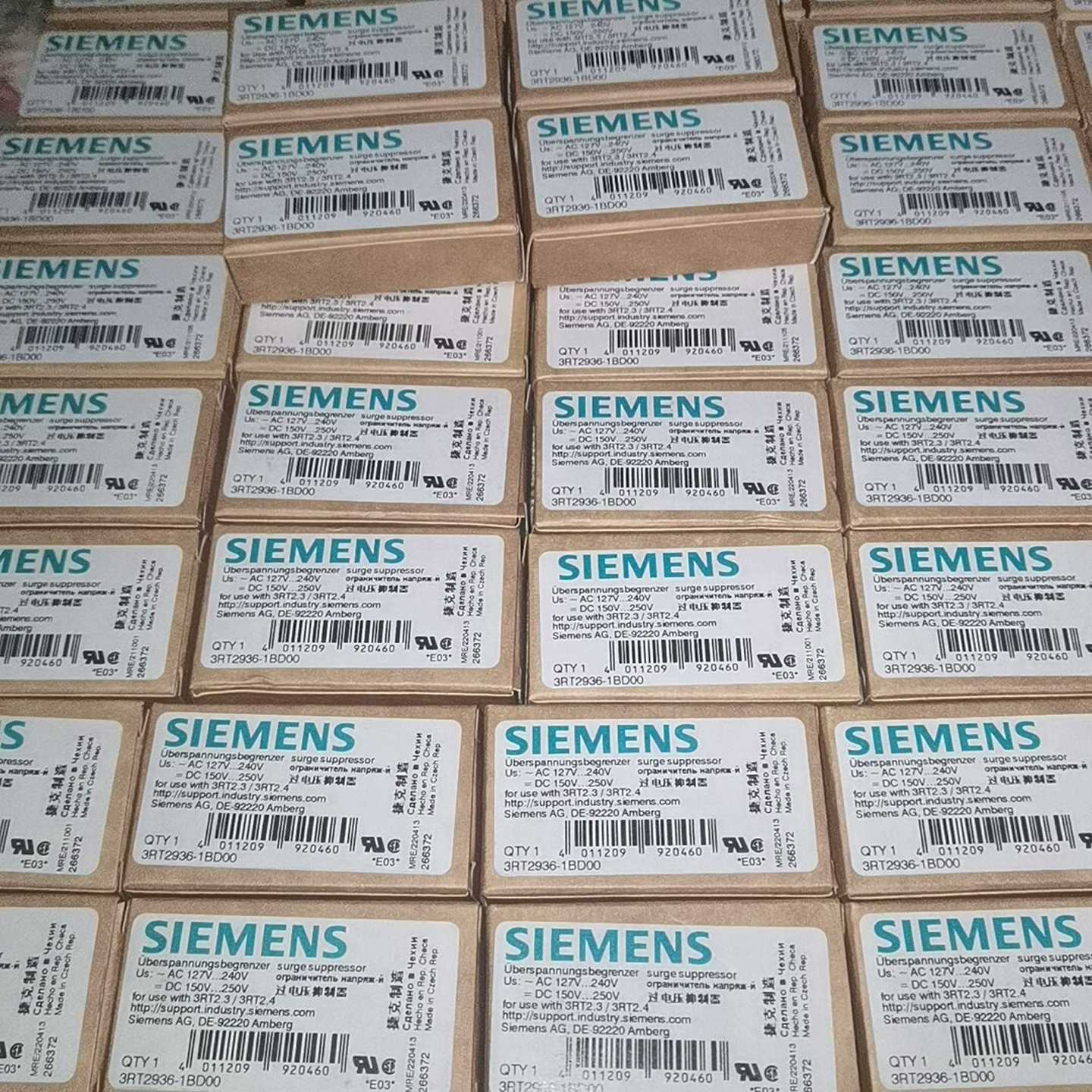 3RT2936-1BD00过电压抑制器36台全询价