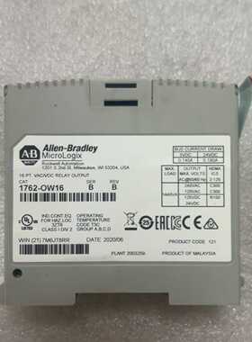 AB罗克韦尔1762-OW16 PLC 模块【侨报商行】