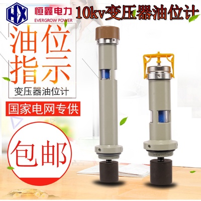 变压器油位计顶装式油位计管式油位计变压器液位计YW型管式油位计