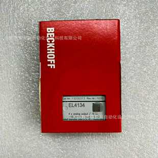 BECKHOFF 库存现货议价出售 倍福WEL4134模块全新原装