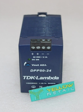 TDK-LAMBDADPP50-24POWERSUPPLYINPUT115/230VACOUTPUT24V