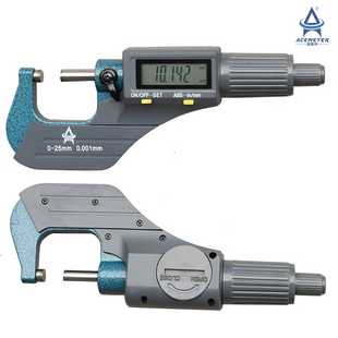 100mm高精度0.001电子数显千分尺内外径精密测量 外径千分尺25