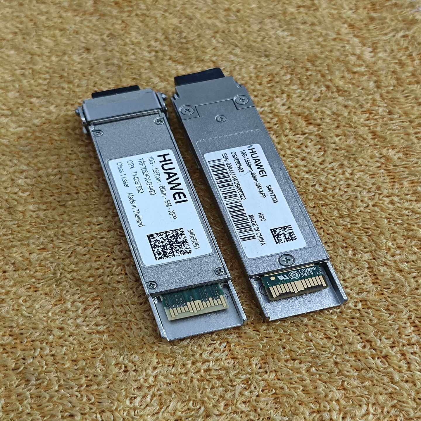华为原装光模块，10G-1550nm-80km-SM-XFP