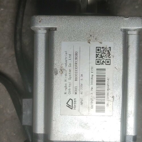 询价-海德伺服电机B8003330FR12B0B0成色实物图