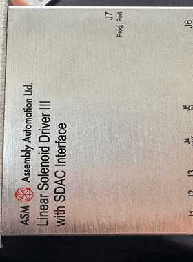 议价ASM驱动器02-16670/F询价